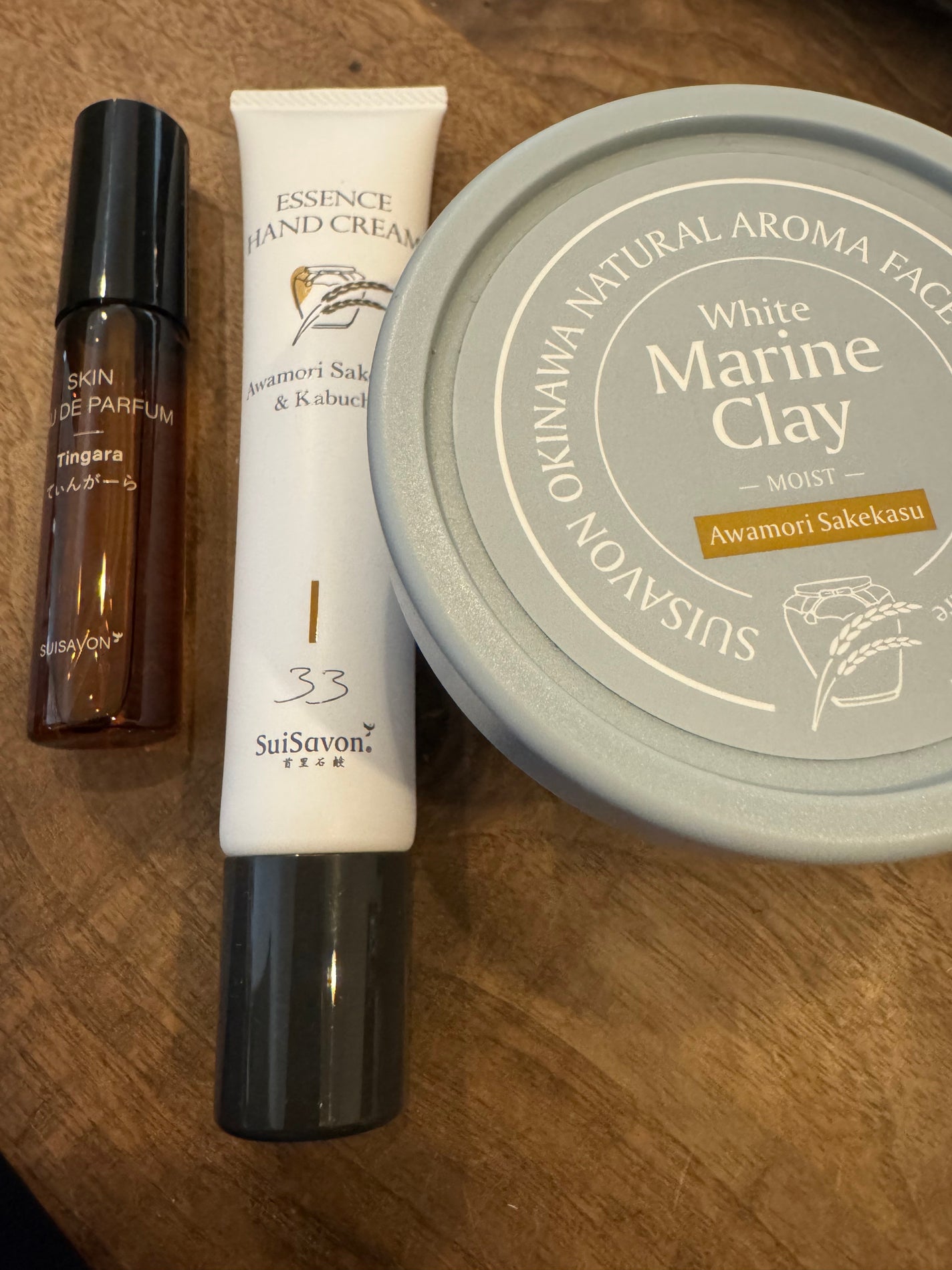 まんまる on LIPS 「右からsuisavonの琉球のホワイトマリンクレイ洗顔石鹸(泡..」(1枚目)