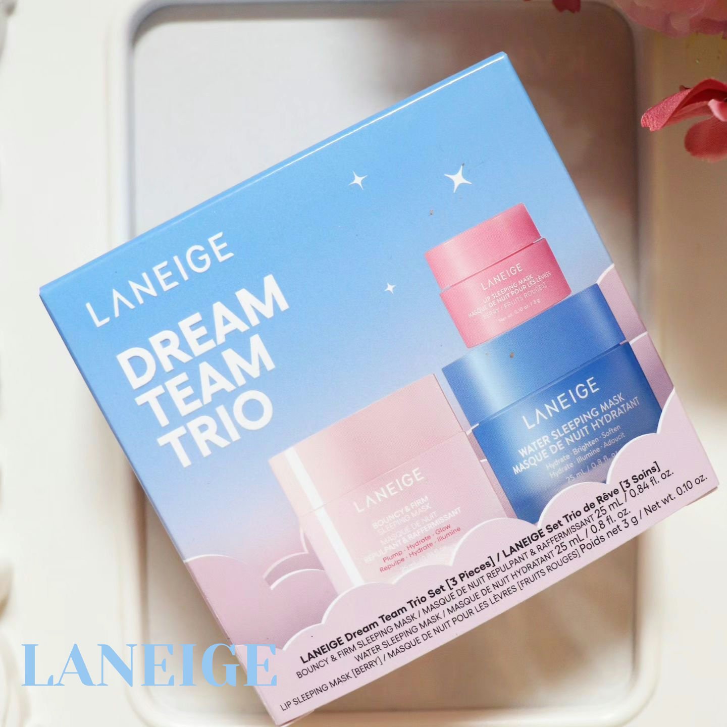 ドリームチーム トリオキット/LANEIGE/スキンケアキットを使ったクチコミ（1枚目）