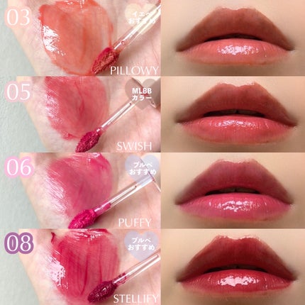 ハートクラッシュ ベアグレイズティント/HOLIKA HOLIKA/リップティントを使ったクチコミ(4枚目)