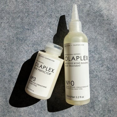 ＼シャンプー前のひと手間でサロン級トリートメント／

OLAPLEX
🧖‍♀️No.0 インテンシブボンドビルディングヘアトリートメント 155ml 3,080円
🧖‍♀️No.3 ヘアパーファクター 