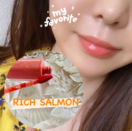 ウォーターグローリップティント/INGA/リップティントを使ったクチコミ(4枚目)