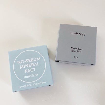 ノーセバム ブラーパクト/innisfree/プレストパウダーを使ったクチコミ(4枚目)