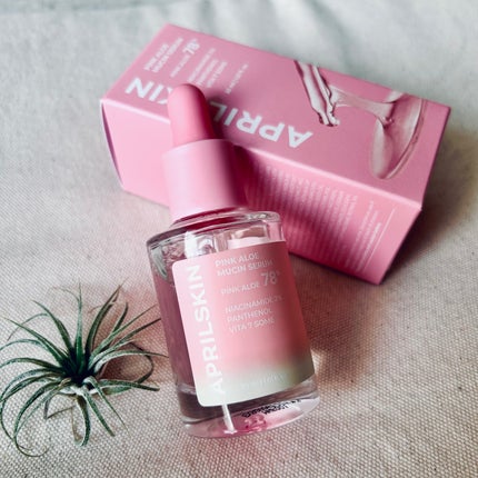 ピンクアロエムチンセラム/APRILSKIN/美容液を使ったクチコミ(1枚目)