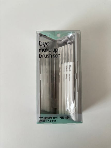 fillimilli アイメイクブラシセット/fillimilli/メイクブラシを使ったクチコミ(5枚目)