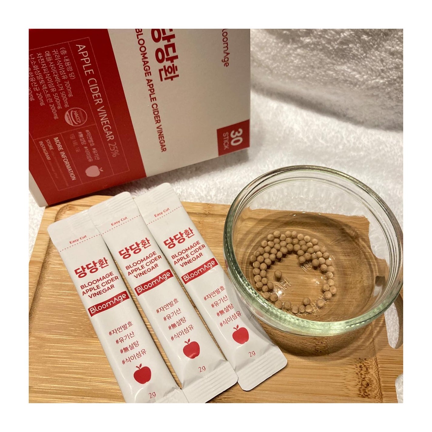 BLOOMAGE APPLE CIDER VINEGAR/BloomAge/健康サプリメントを使ったクチコミ(5枚目)