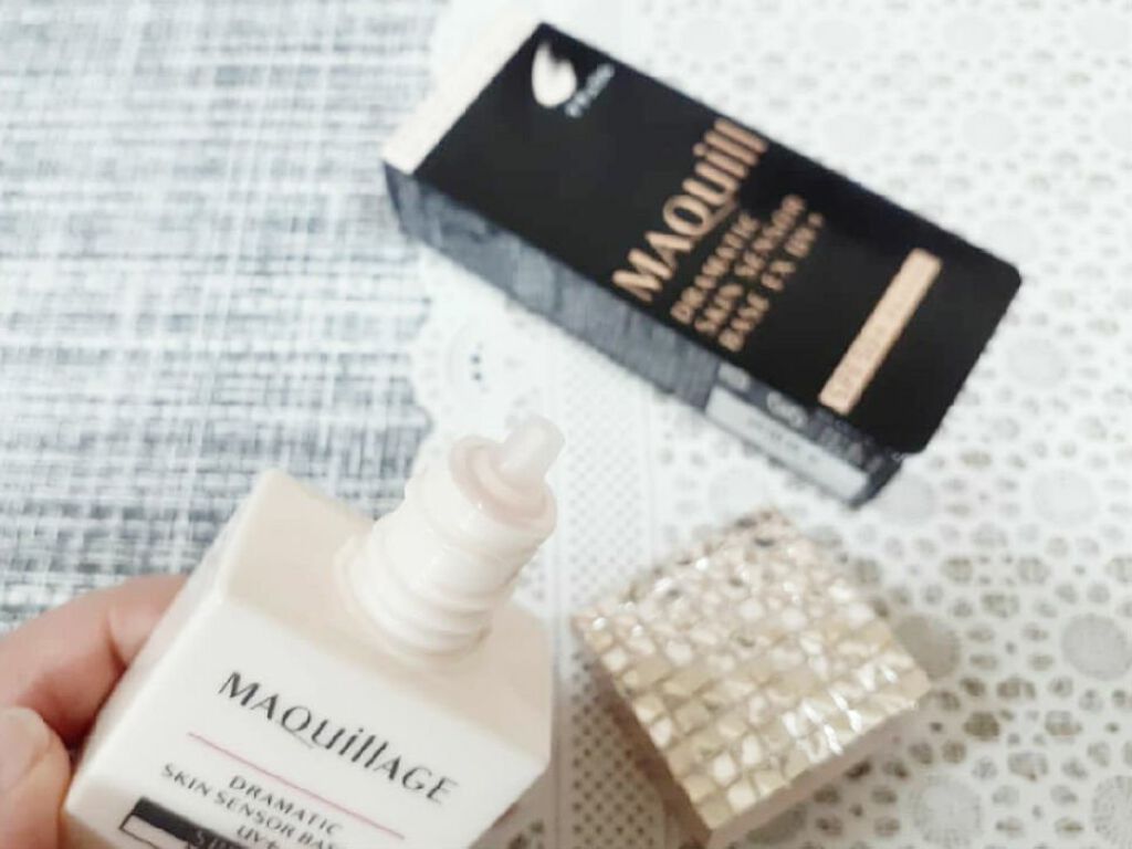 ドラマティックスキンセンサーベース EX UV+/マキアージュ/化粧下地を使ったクチコミ(1枚目)