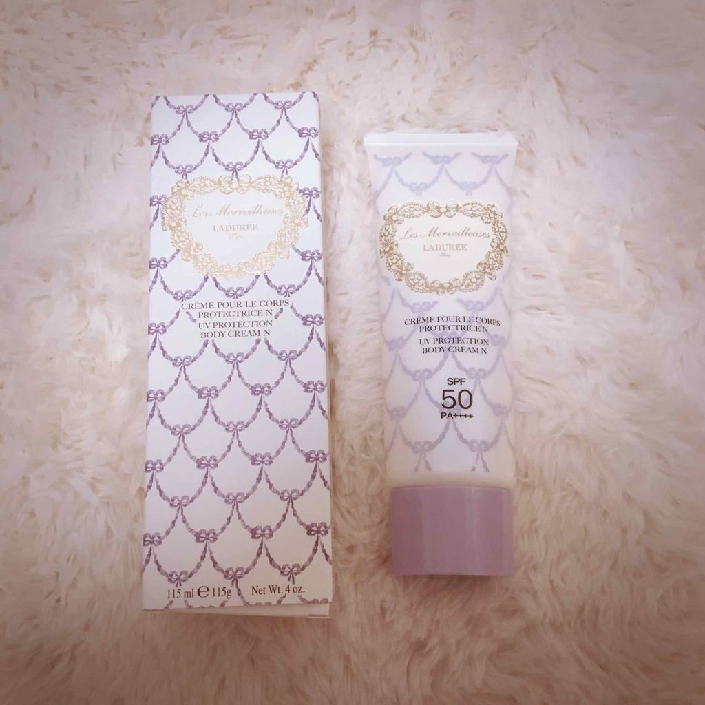 試してみた】UV プロテクション ボディ クリーム N レ・メルヴェイ