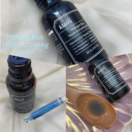 ミッドナイトブルーユースアクティベーティングドロップ(20ml)/Klairs/美容液を使ったクチコミ(2枚目)