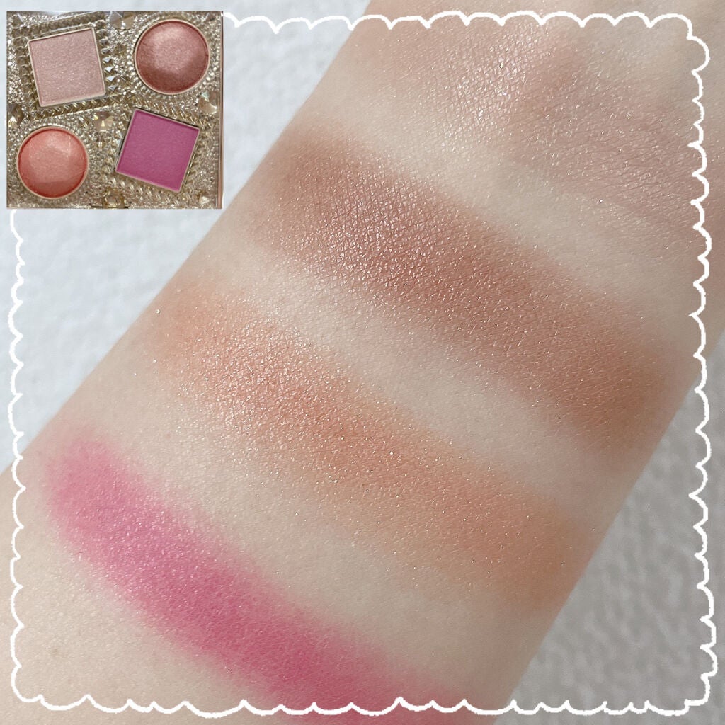 エレガンス ヌーヴェル アイズ/Elégance/アイシャドウパレットを使ったクチコミ(2枚目)