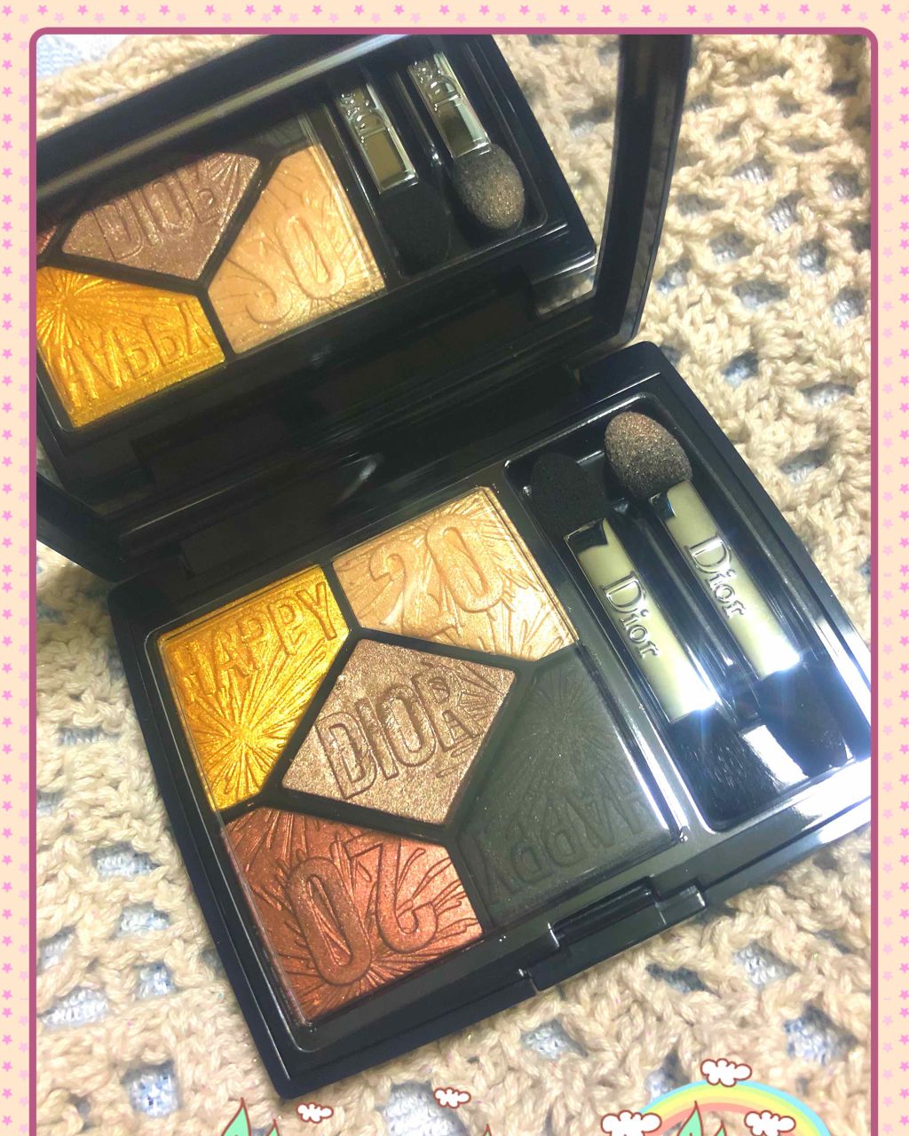 サンク クルール 〈ハッピー 2020〉/Dior/アイシャドウパレットを使ったクチコミ(1枚目)