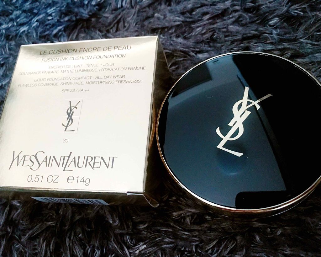 アンクル ド ポー ルクッション/YVES SAINT LAURENT BEAUTE/クッションファンデーションを使ったクチコミ（1枚目）