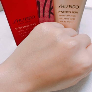 シンクロスキン ティンティッド ジェルクリーム/SHISEIDO/クリーム・エマルジョンファンデーションを使ったクチコミ（3枚目）