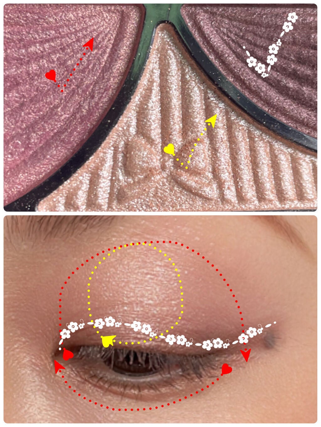 ジューシーピュアアイズ/キャンメイク/アイシャドウパレットを使ったクチコミ(3枚目)