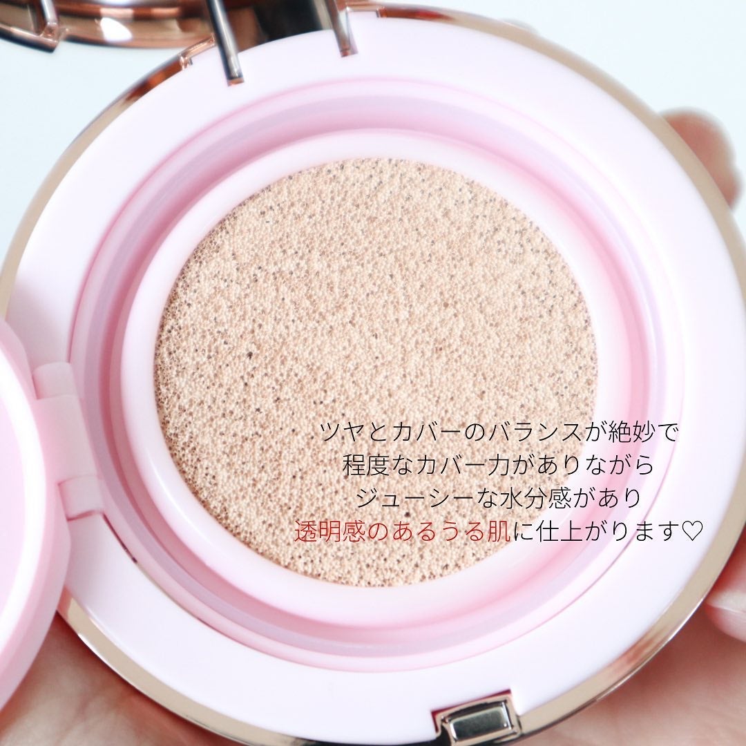 ピンクティーツリーカバーアップグロウクッション/APLIN/クッションファンデーションを使ったクチコミ(3枚目)