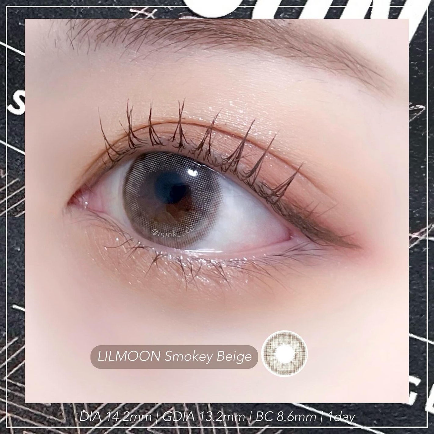 LIL MOON 1day/LILMOON/ワンデー(1DAY)カラコンを使ったクチコミ(2枚目)