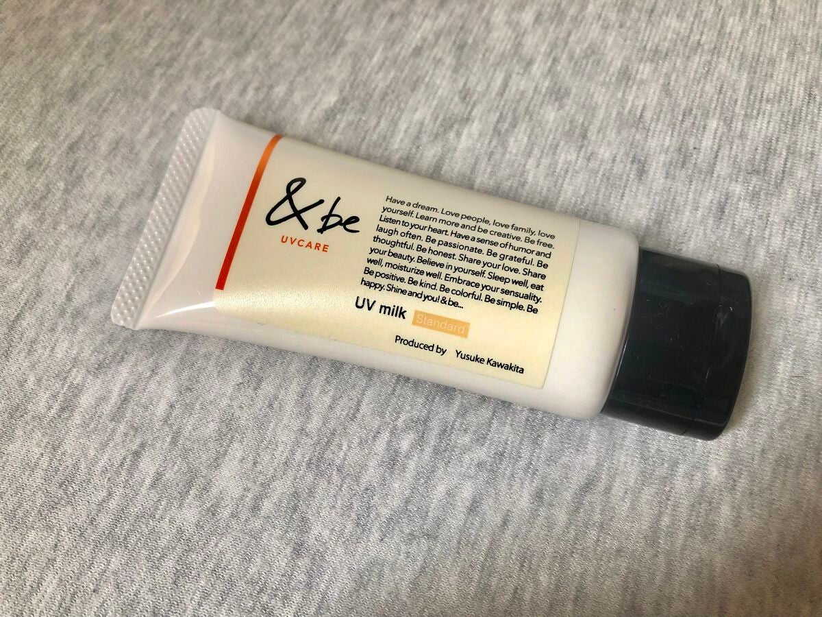&be UVミルク/&be/日焼け止めミルクを使ったクチコミ(1枚目)