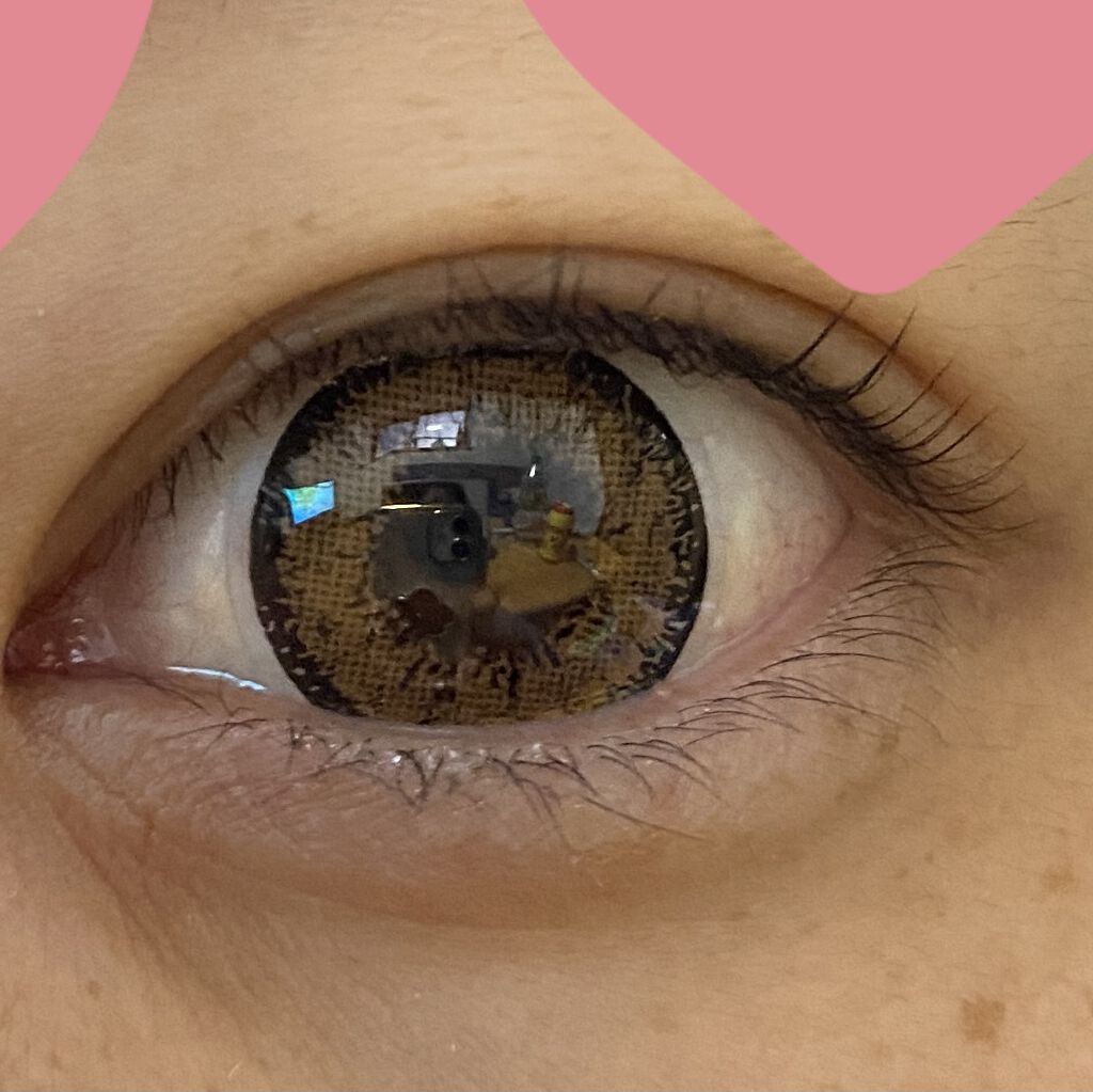 Honey Kiss 1month/HoneyKiss/１ヶ月（１MONTH）カラコンを使ったクチコミ（3枚目）