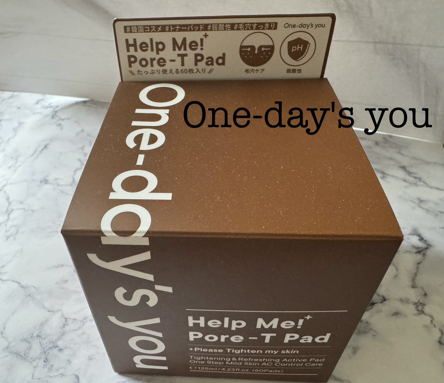 ヘルプミー! ポア-Tパッド/One-day's you/トナーパッドを使ったクチコミ（1枚目）