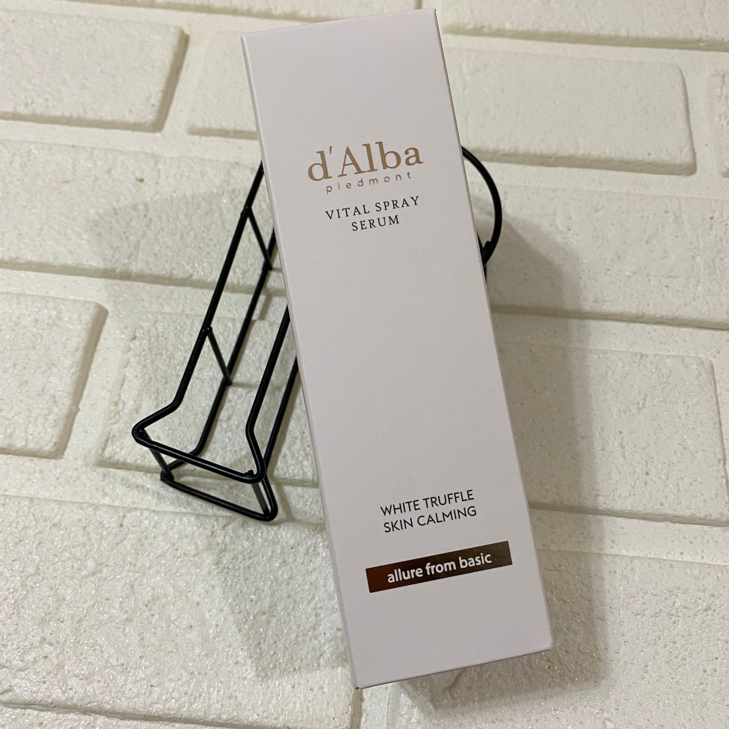 ダルバ ホワイトトリュフバイタルスプレーセラム/ダルバ/ミスト状化粧水を使ったクチコミ(2枚目)