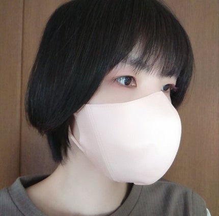 立体不織布マスク/DAISO/マスクを使ったクチコミ(6枚目)