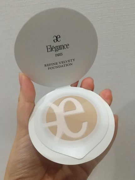 ファイン ヴェルヴェティ ファンデーション/Elégance/パウダーファンデーションを使ったクチコミ(1枚目)
