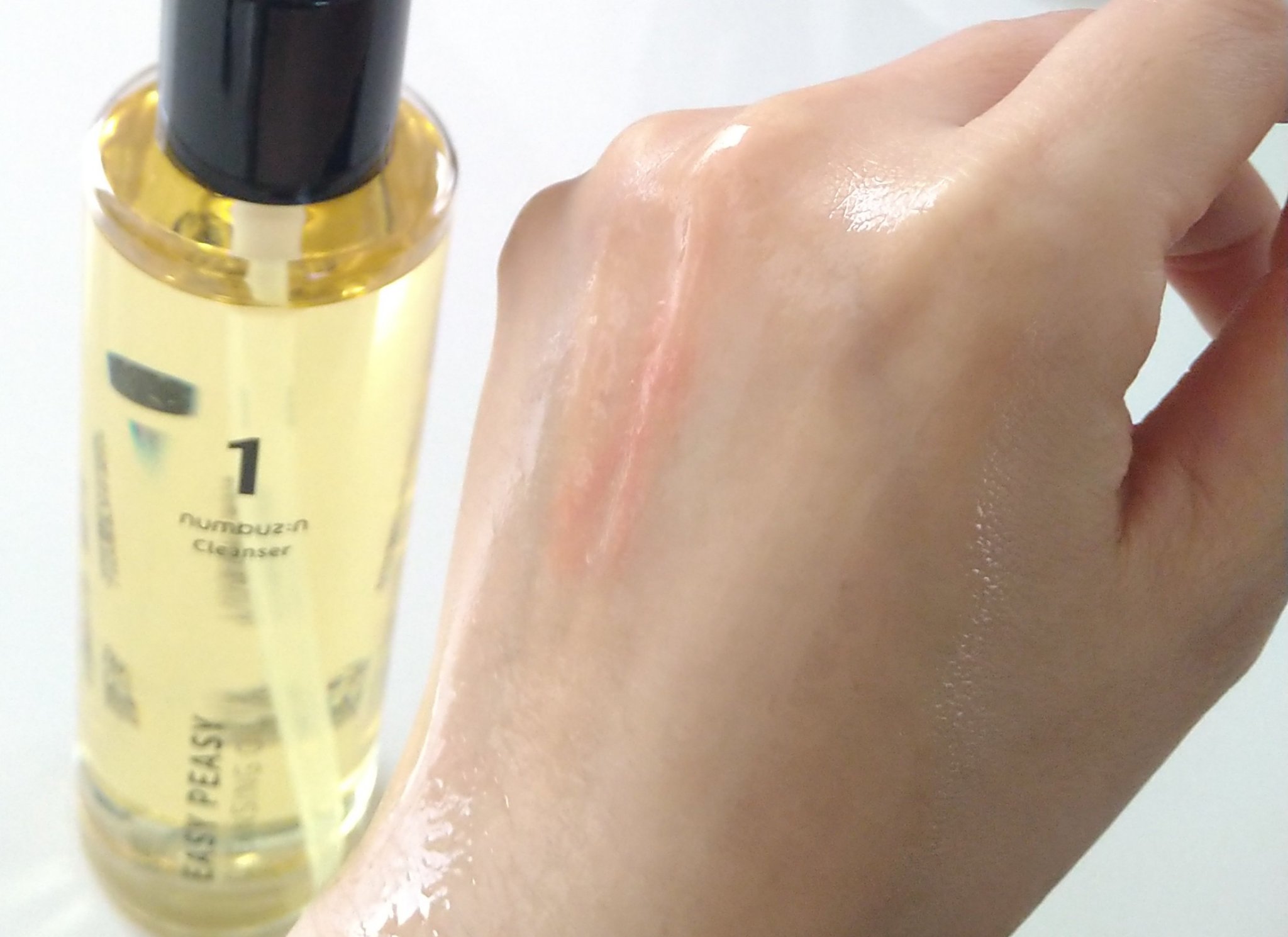 1番 さっぱりすっきりクレンジングオイル/numbuzin/オイルクレンジングを使ったクチコミ（3枚目）