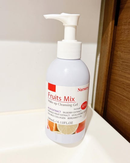 Wクレンジングジェルフルーツミックス/Nursery(ナーセリー)/クレンジングジェルを使ったクチコミ(9枚目)