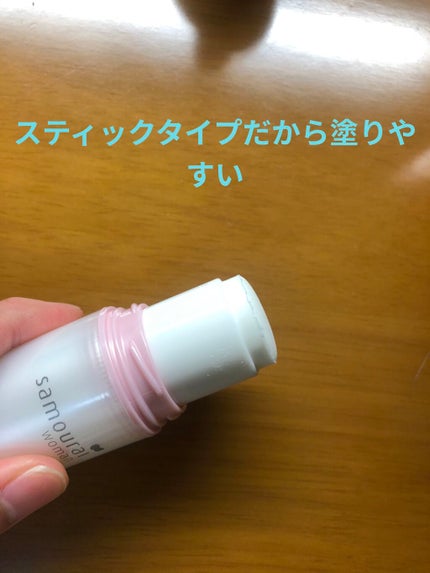 WR デオドラントスティック/サムライウーマン/デオドラント・制汗剤を使ったクチコミ(2枚目)