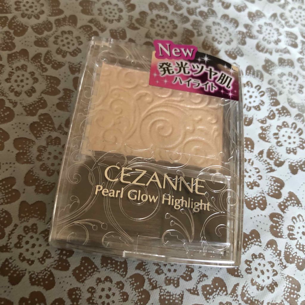 パールグロウハイライト/CEZANNE/パウダーハイライトを使ったクチコミ(1枚目)