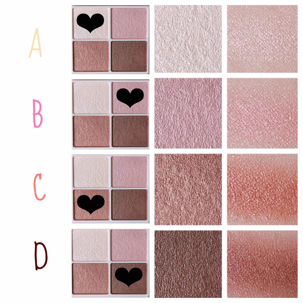 シルキースフレアイズ/キャンメイク/アイシャドウパレットを使ったクチコミ（2枚目）