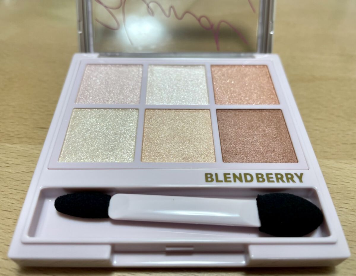 オーラクリエイション/BLEND BERRY/アイシャドウパレットを使ったクチコミ（2枚目）
