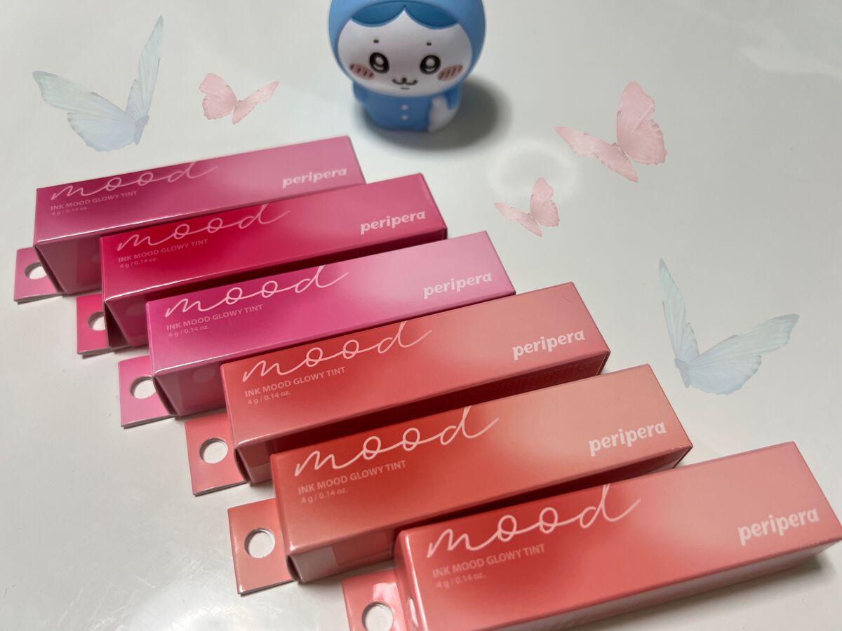 ペリペラ インク ムード グロイ ティント/PERIPERA/リップティントを使ったクチコミ（1枚目）
