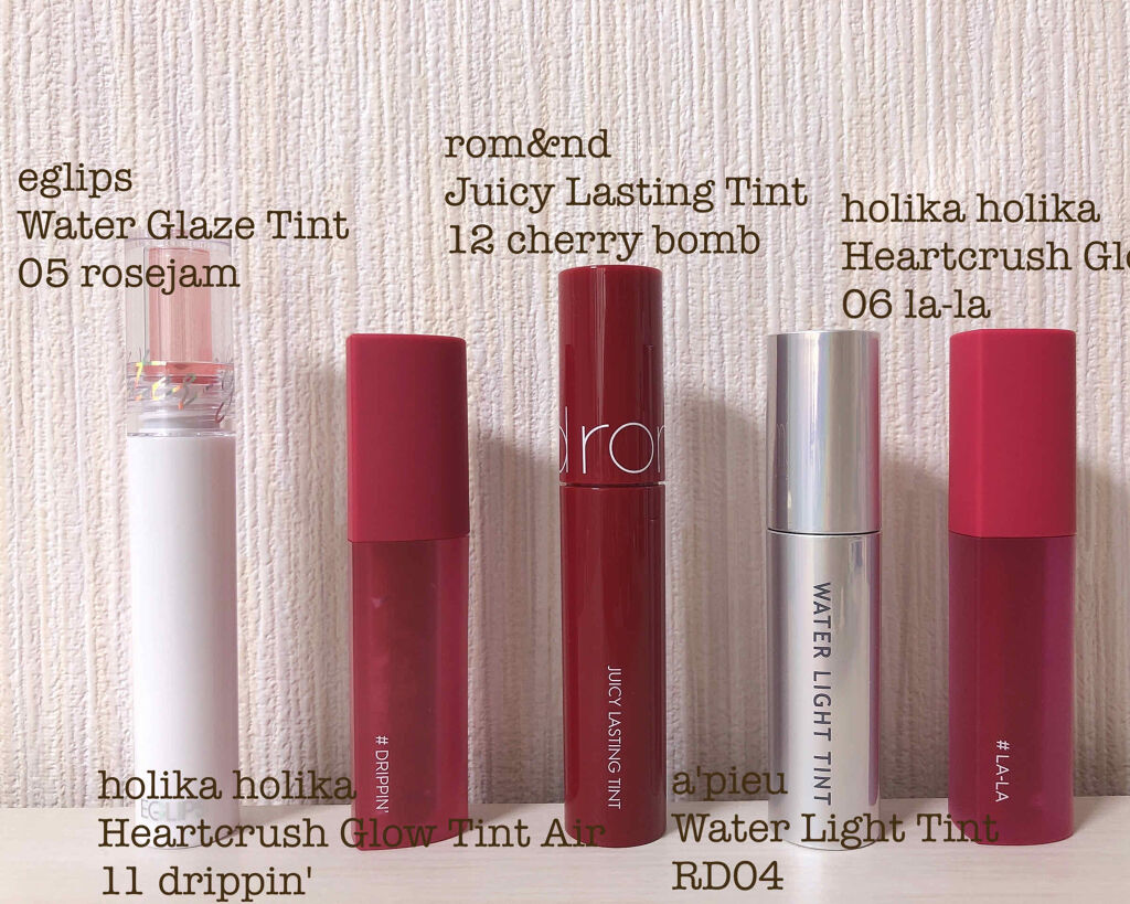 アピュー ウォーターライト ティント/A’pieu/リップティントを使ったクチコミ（2枚目）