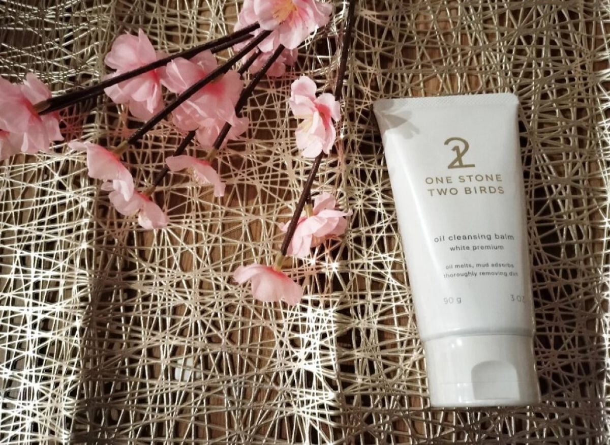 オイルクレンジングバーム ホワイトプレミアム/ONE STONE TWO BIRDS/クレンジングバームを使ったクチコミ(1枚目)
