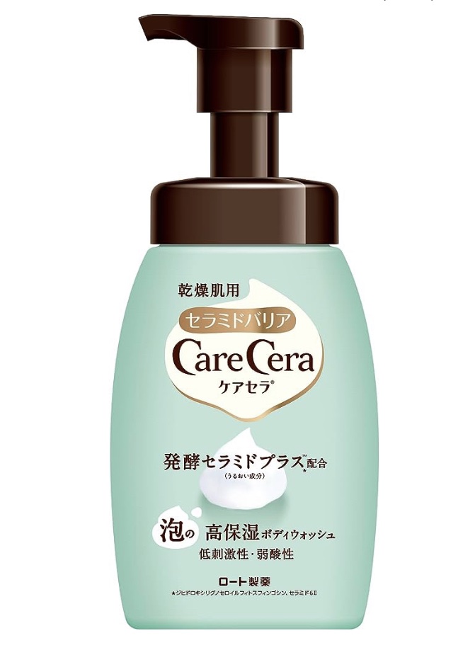 泡の高保湿ボディウォッシュ/ケアセラ/ボディソープを使ったクチコミ（1枚目）