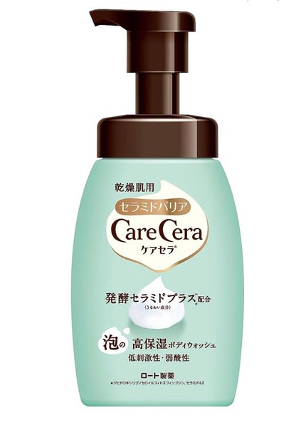 泡の高保湿ボディウォッシュ/ケアセラ/ボディソープを使ったクチコミ(1枚目)