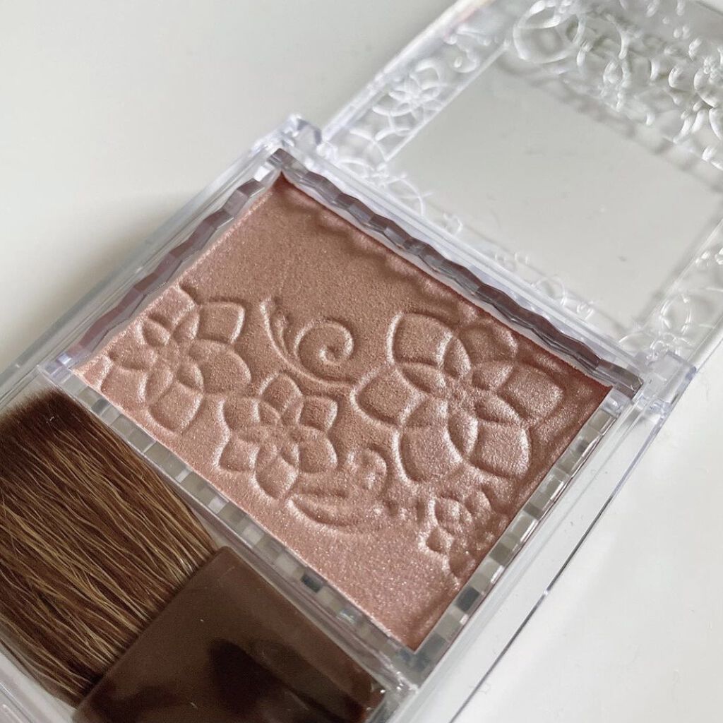 パールグロウチーク/CEZANNE/パウダーチークを使ったクチコミ（3枚目）