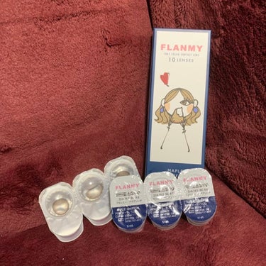 FLANMY 1day（10枚/30枚） メープルシフォン/FLANMY/ワンデー（１DAY）カラコンを使ったクチコミ（1枚目）