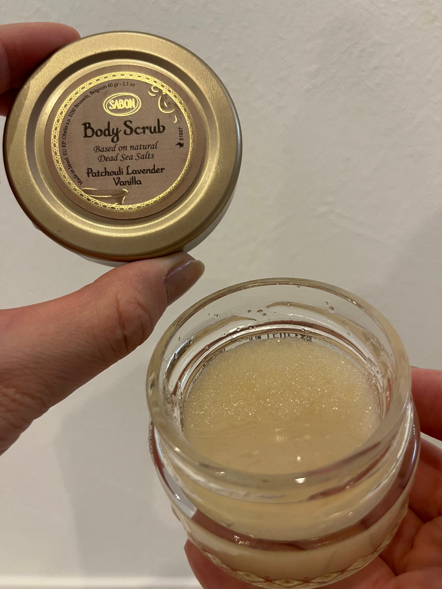 ボディスクラブ パチュリ・ラベンダー・バニラ/SABON/ボディスクラブを使ったクチコミ(2枚目)