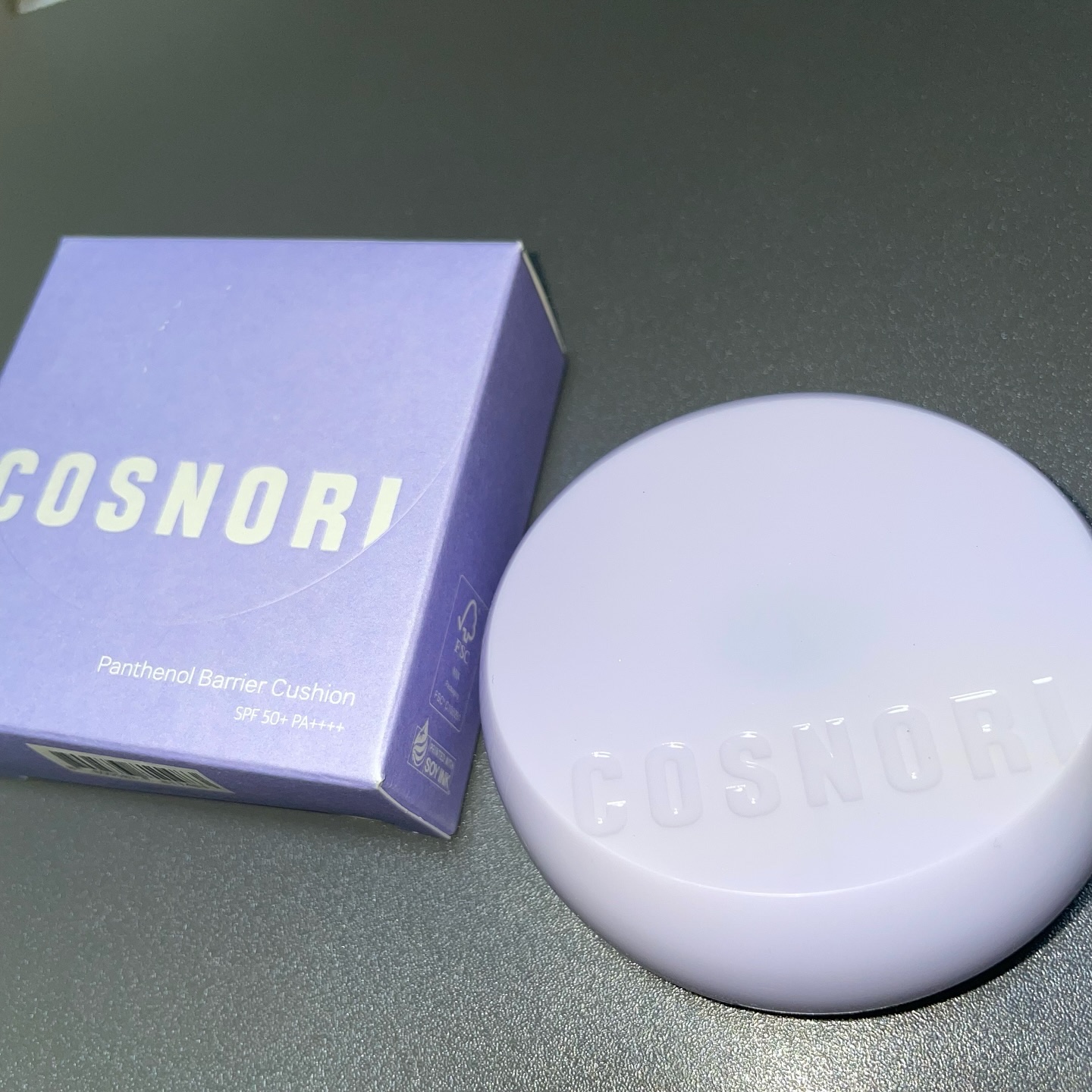 パンテノールバリアクッション/COSNORI/クッションファンデーションを使ったクチコミ（2枚目）