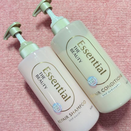 ザビューティ リペアシャンプー・コンディショナー/エッセンシャル/市販シャンプーを使ったクチコミ(1枚目)