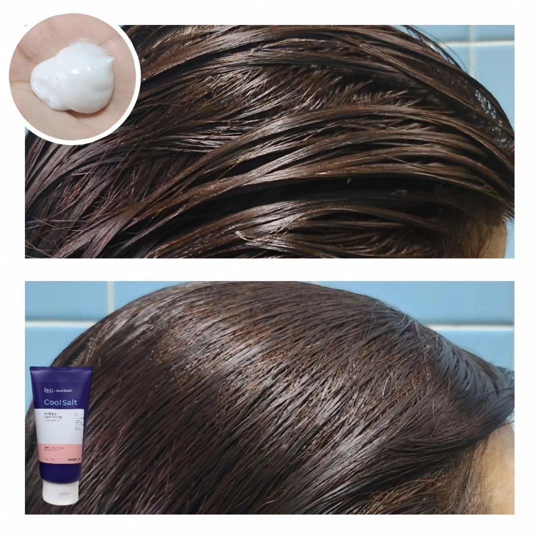 クールソルトスケーリングシャンプー/クールソルトスカルプトリートメント/Dr.G/市販シャンプーを使ったクチコミ(3枚目)