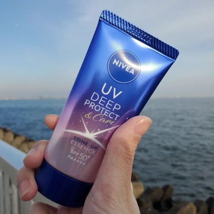 ニベアUV ディープ プロテクト&ケア トーンアップ エッセンス/ニベア/日焼け止めローションを使ったクチコミ(1枚目)