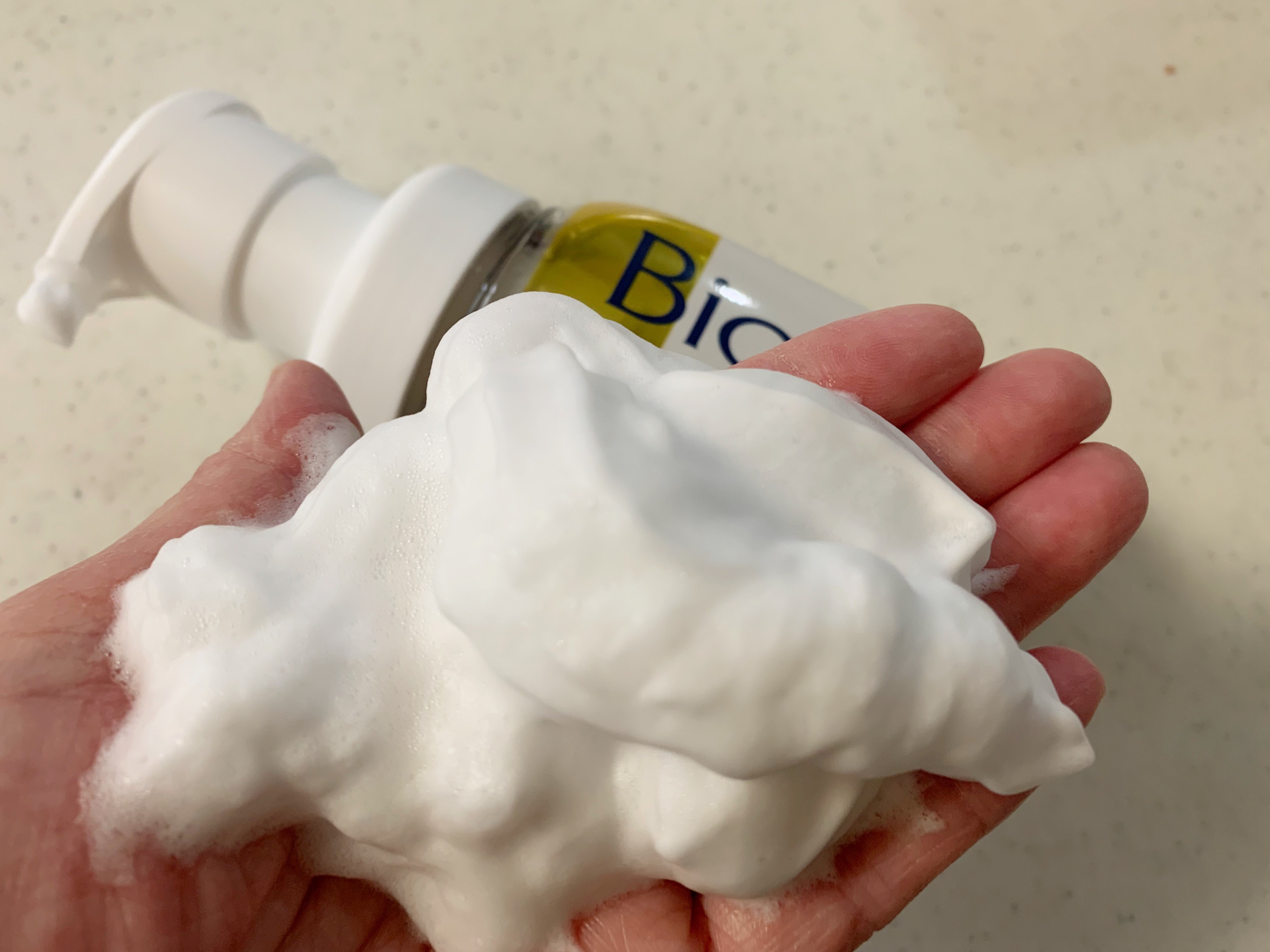 ビオレ ザフェイス 泡洗顔料 スムースクリア/ビオレ/泡洗顔を使ったクチコミ（2枚目）