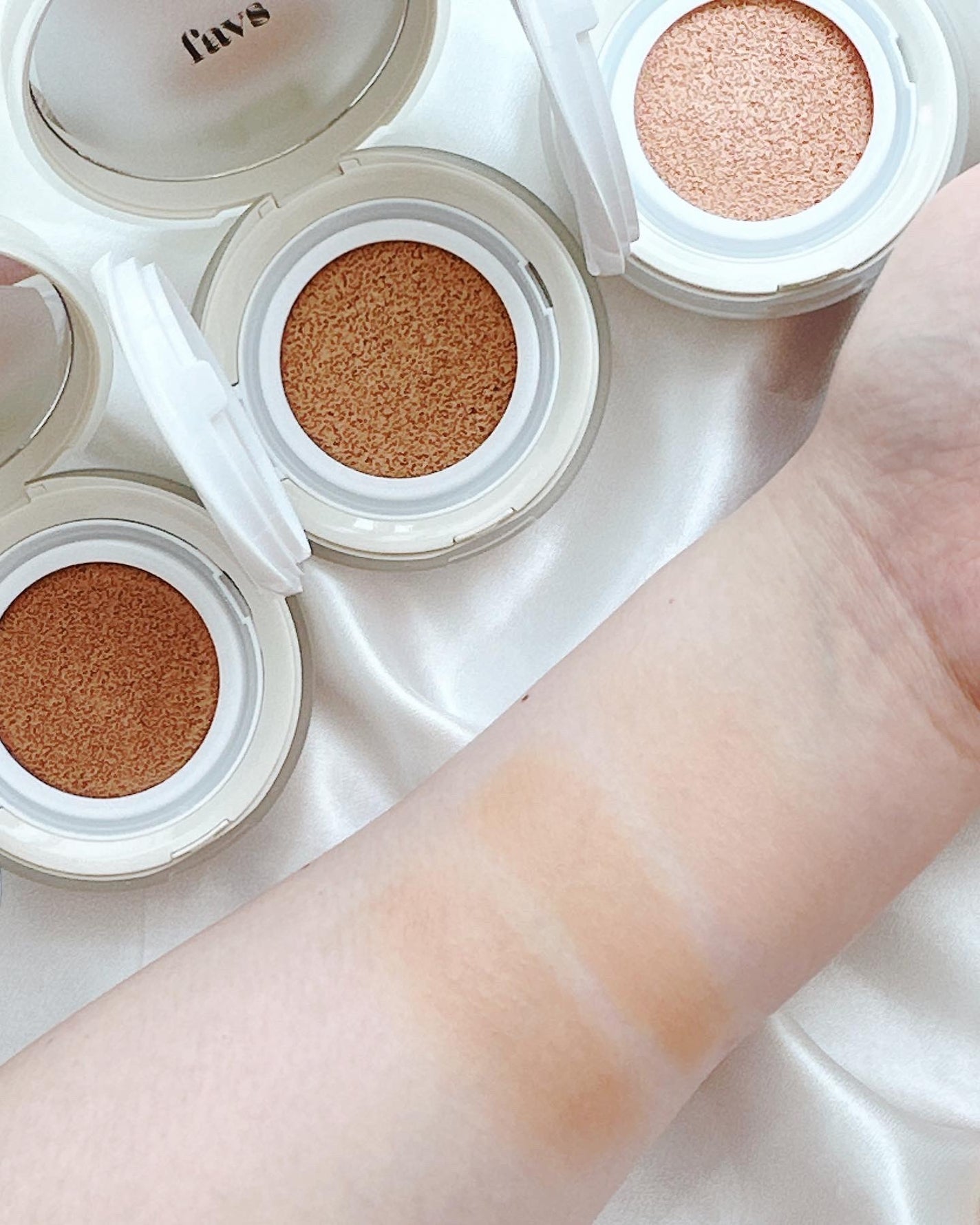 カーミンググロウアップクッションファンデーション/favs/リキッドファンデーションを使ったクチコミ(6枚目)