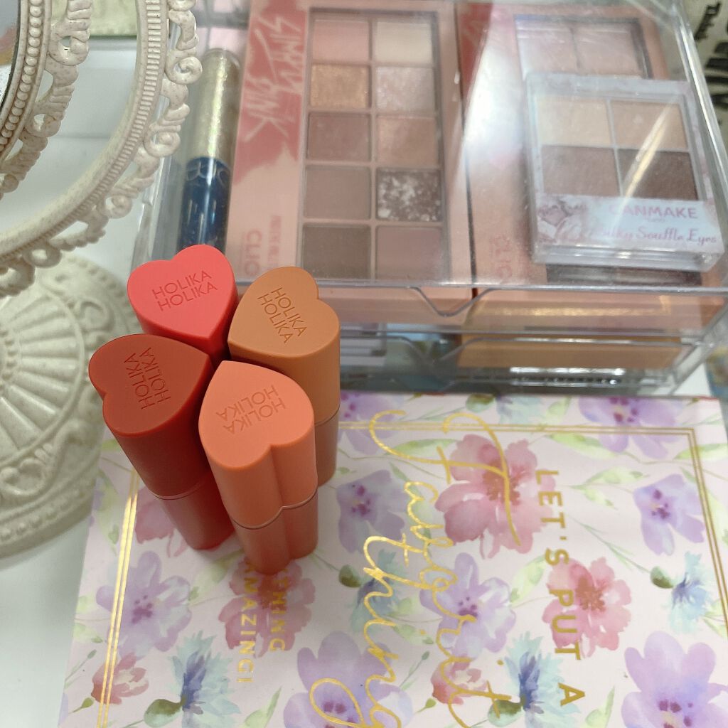 ホリカホリカ ハートクラッシュグローティントエアー/HOLIKA HOLIKA/リップティントを使ったクチコミ(1枚目)