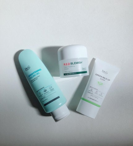 グリーンマイルドアップサンプラス/Dr.G/日焼け止めクリームを使ったクチコミ(1枚目)