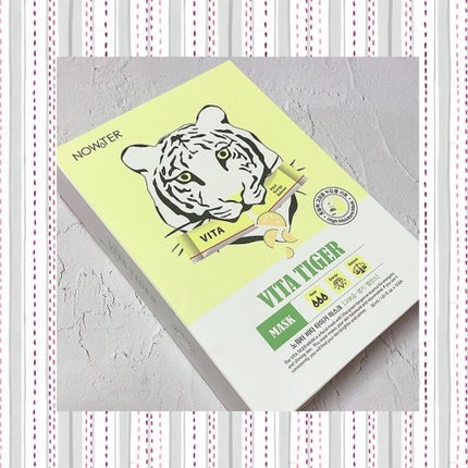 ビタタイガーマスク/NOWATER/シートマスク・パックを使ったクチコミ(3枚目)