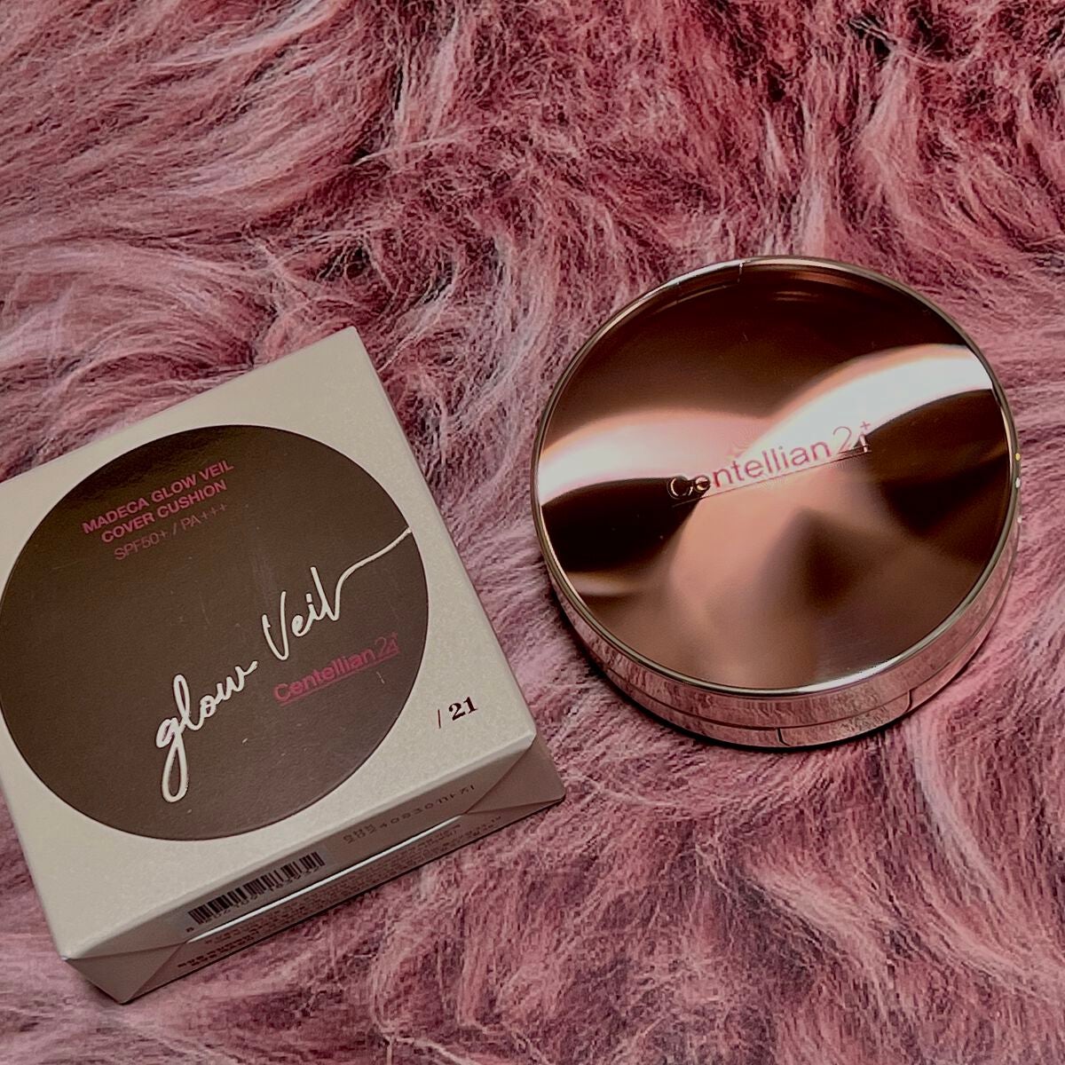 マデカグロウベールカバークッション/センテリアン24/クッションファンデーションを使ったクチコミ(2枚目)