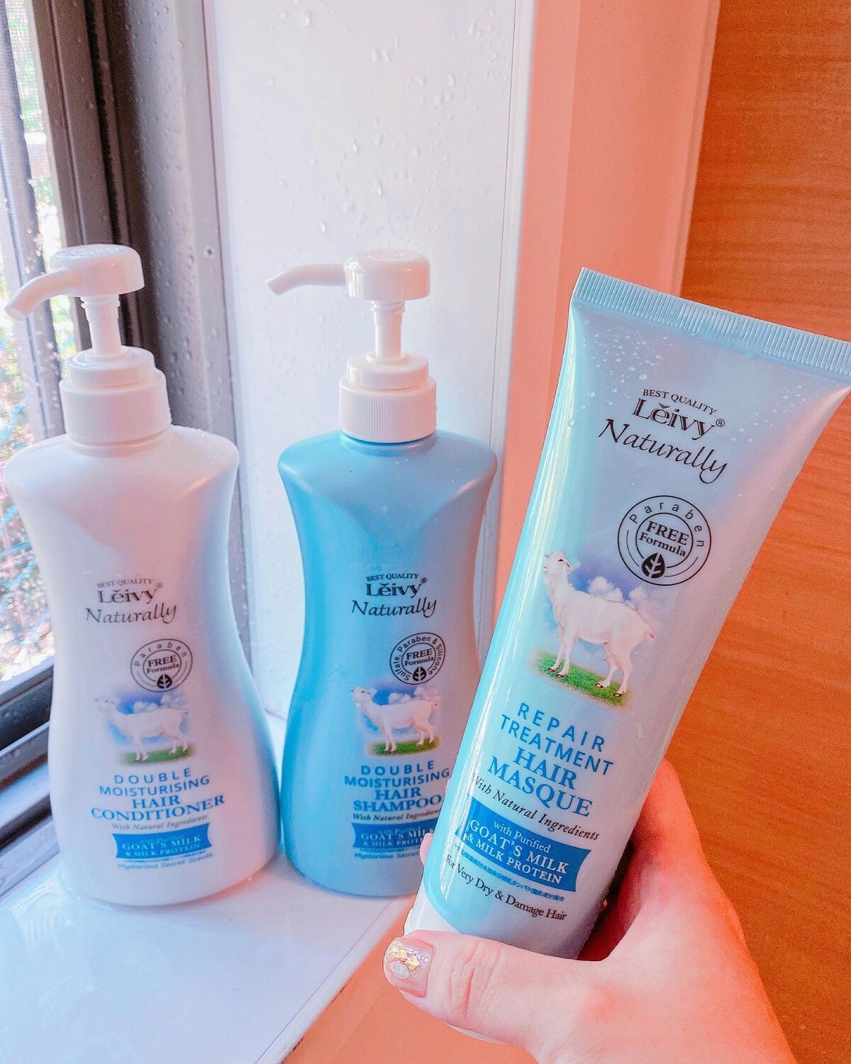 レイヴィー ヘアシャンプー ゴートミルク/Leivy/市販シャンプーを使ったクチコミ（1枚目）